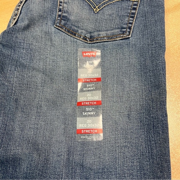 Levi’s Men’s Skinny Fit from Hip to Ankle Adjustable Waist Band Size 30x32 - Picture 2 of 8